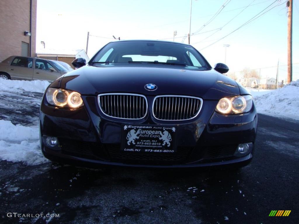 2007 3 Series 328i Coupe - Monaco Blue Metallic / Cream Beige photo #9