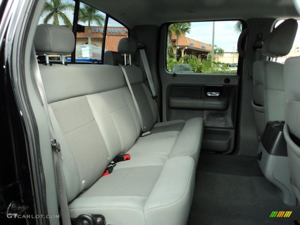 2006 F150 XLT SuperCrew - Black / Medium/Dark Flint photo #25