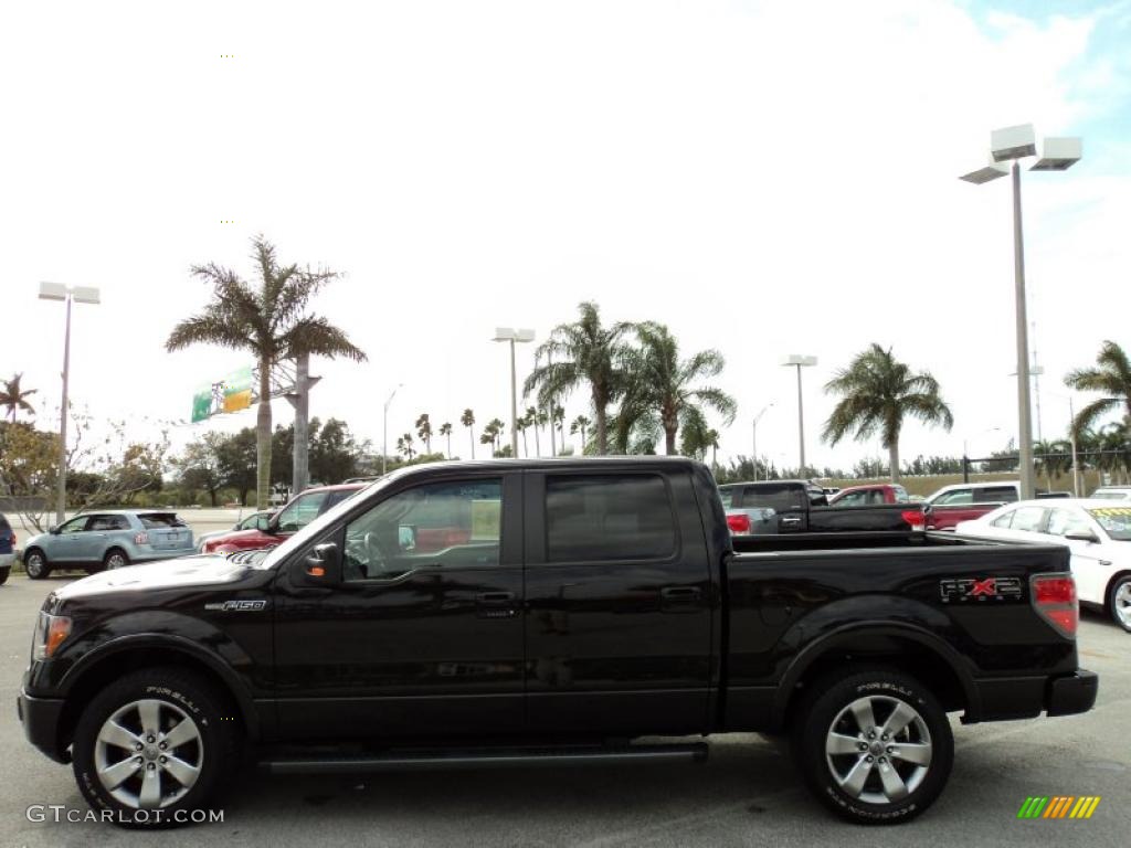 2010 F150 FX2 SuperCrew - Tuxedo Black / Black photo #11