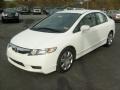 Taffeta White - Civic LX Sedan Photo No. 3