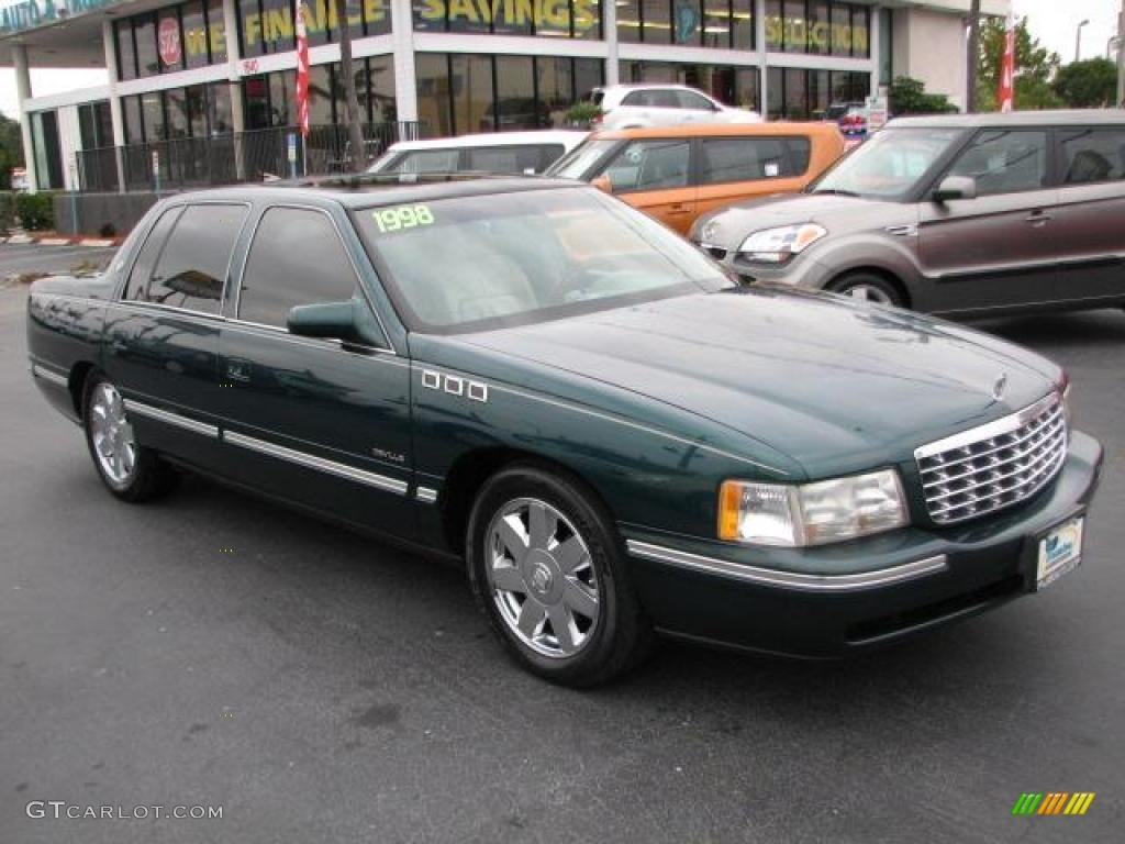 1998 DeVille Sedan - Polo Green Metallic / Shale photo #1