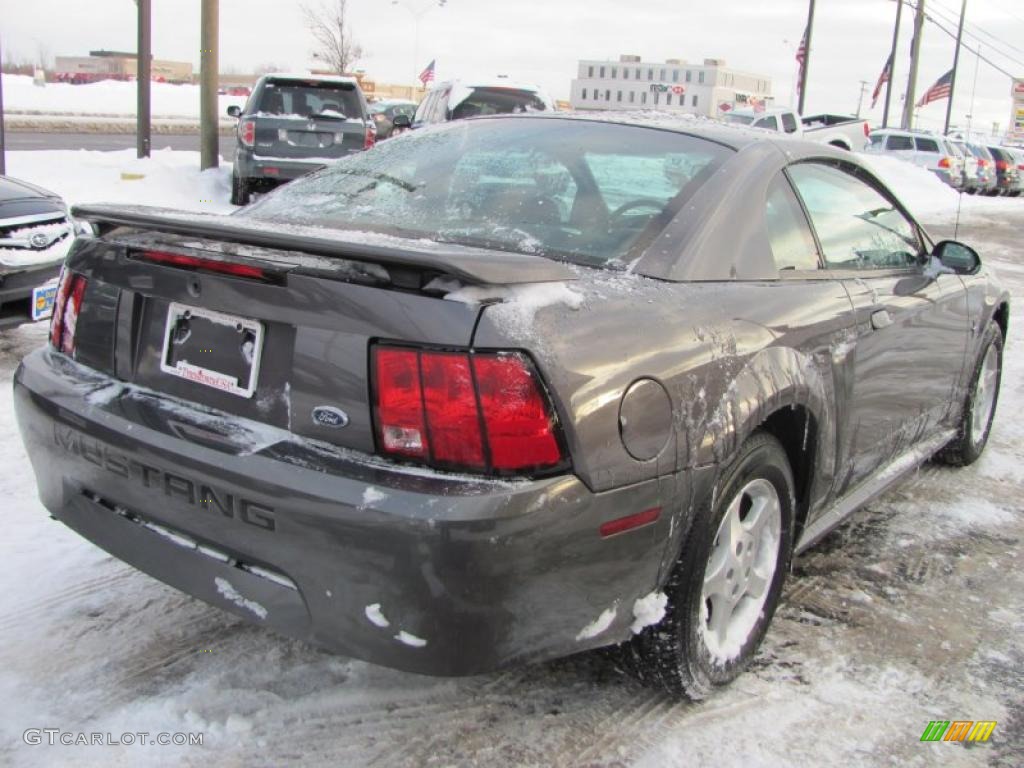 2003 Mustang V6 Coupe - Dark Shadow Grey Metallic / Dark Charcoal photo #2