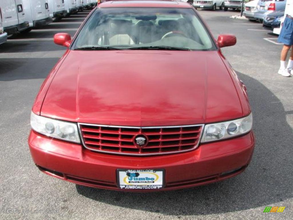 1999 Seville STS - Crimson Pearl / Pewter photo #3