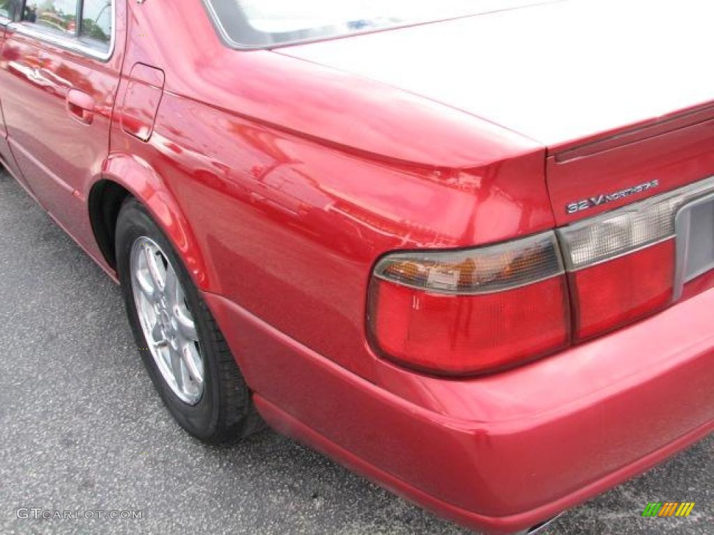 1999 Seville STS - Crimson Pearl / Pewter photo #7