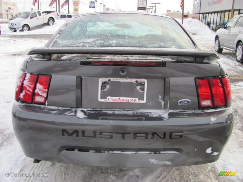2003 Mustang V6 Coupe - Dark Shadow Grey Metallic / Dark Charcoal photo #14