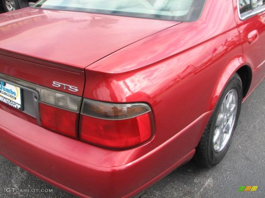 1999 Seville STS - Crimson Pearl / Pewter photo #9