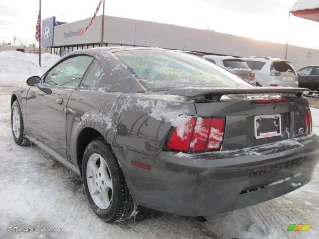2003 Mustang V6 Coupe - Dark Shadow Grey Metallic / Dark Charcoal photo #15