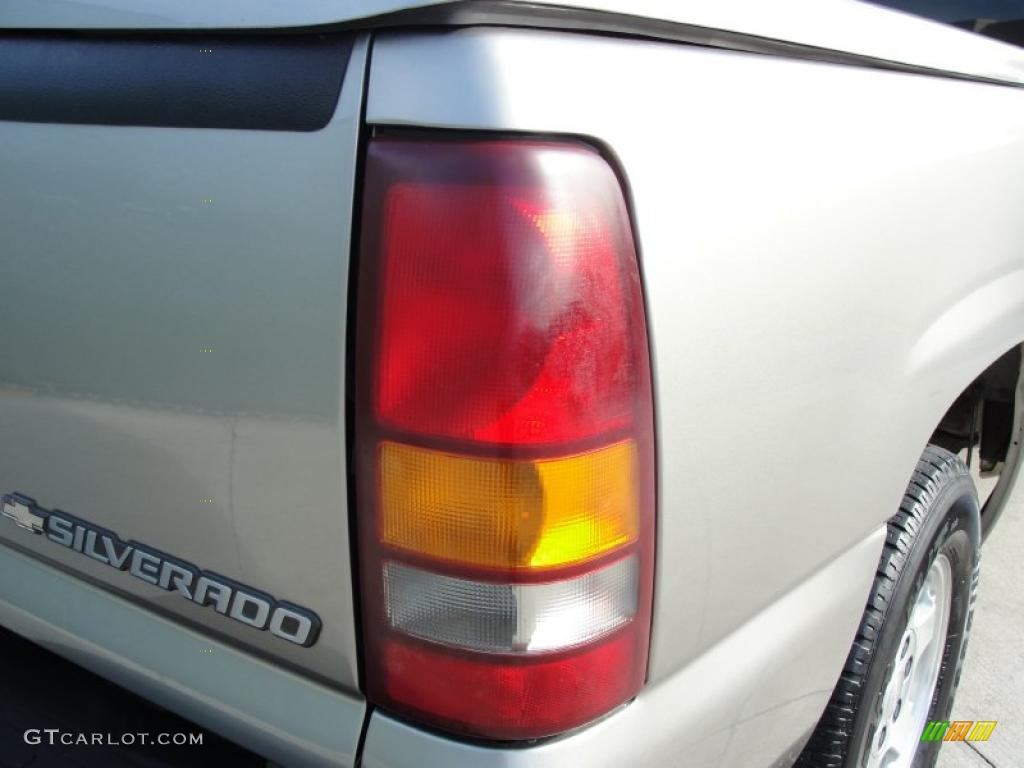 2002 Silverado 1500 LS Regular Cab - Light Pewter Metallic / Graphite Gray photo #18