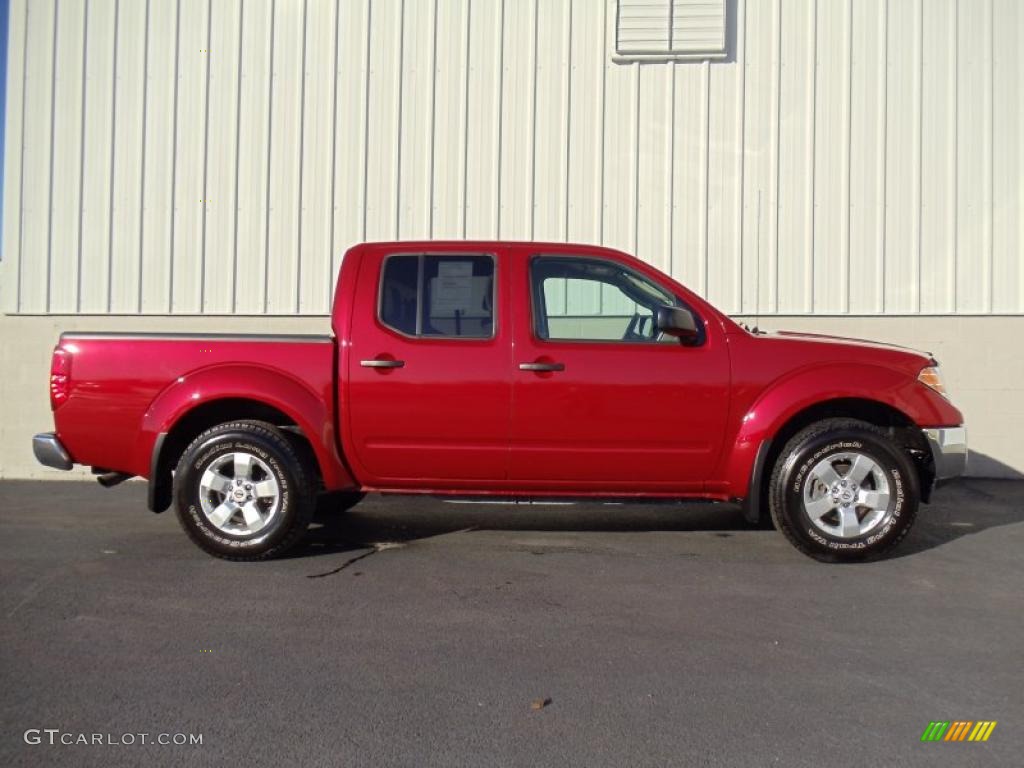 Red Brick 2010 Nissan Frontier SE Crew Cab 4x4 Exterior Photo #42983749