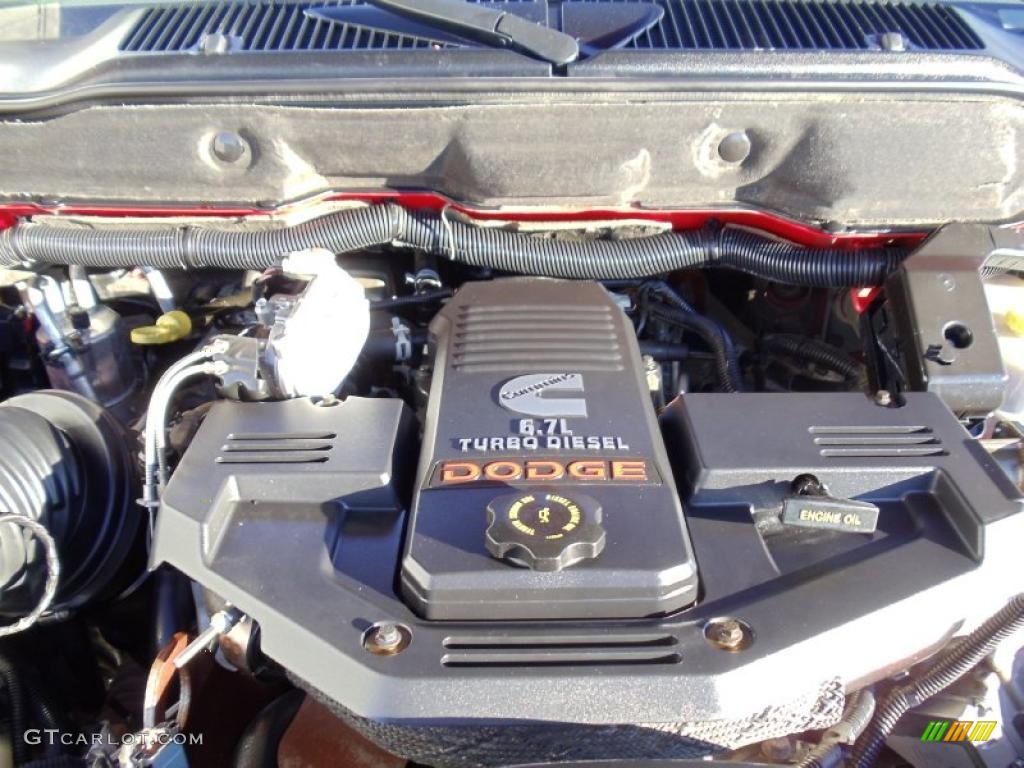 2007 Dodge Ram 2500 SLT Quad Cab 4x4 6.7L Cummins Turbo Diesel OHV 24V Inline 6 Cylinder Engine Photo #42983993