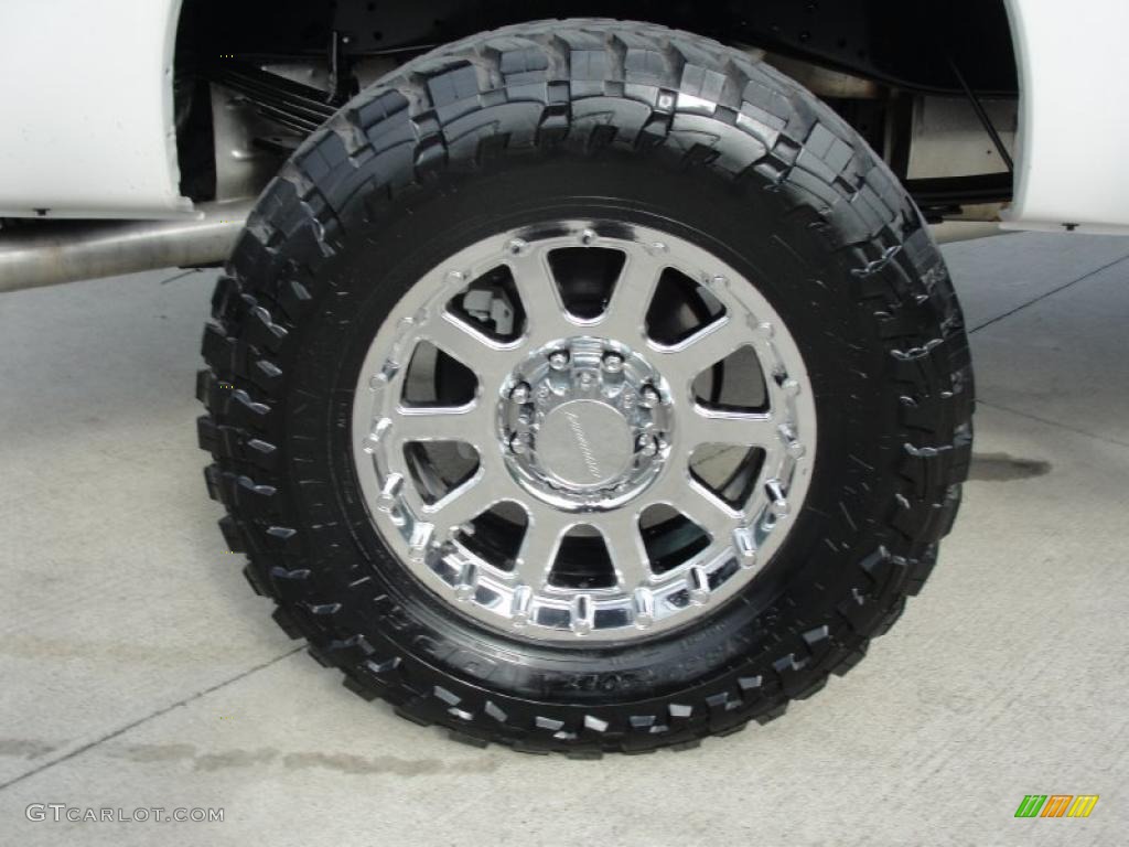 2011 Ford F250 Super Duty Lariat Crew Cab 4x4 Custom Wheels Photo #42985812