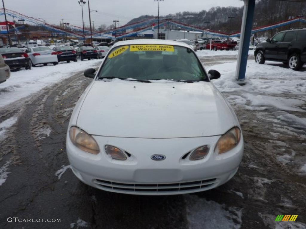 1998 Escort ZX2 Coupe - Performance White / Beige photo #4