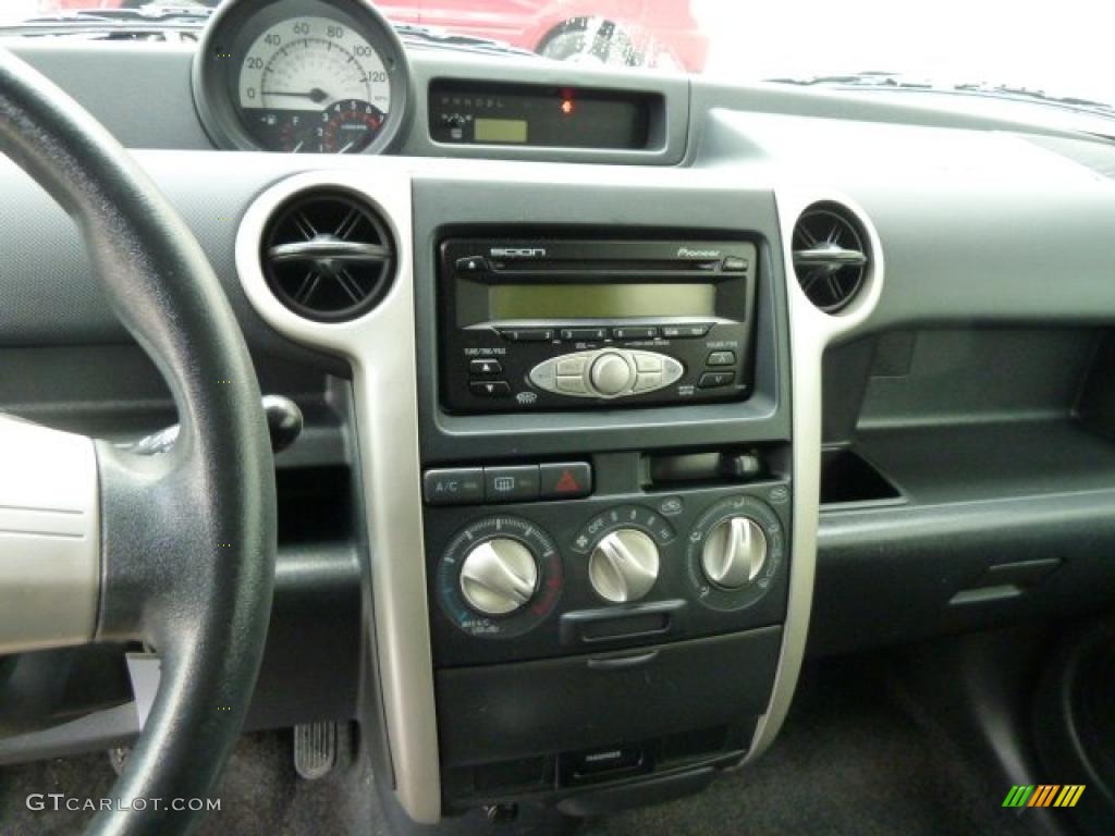 2006 Scion xB Standard xB Model Dark Charcoal Dashboard Photo #42986400