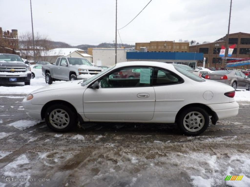1998 Escort ZX2 Coupe - Performance White / Beige photo #6