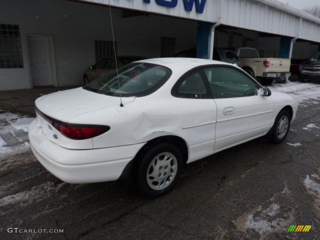 1998 Escort ZX2 Coupe - Performance White / Beige photo #10