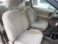 Beige 1998 Ford Escort ZX2 Coupe Interior Color