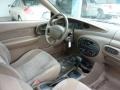 Beige 1998 Ford Escort ZX2 Coupe Interior Color