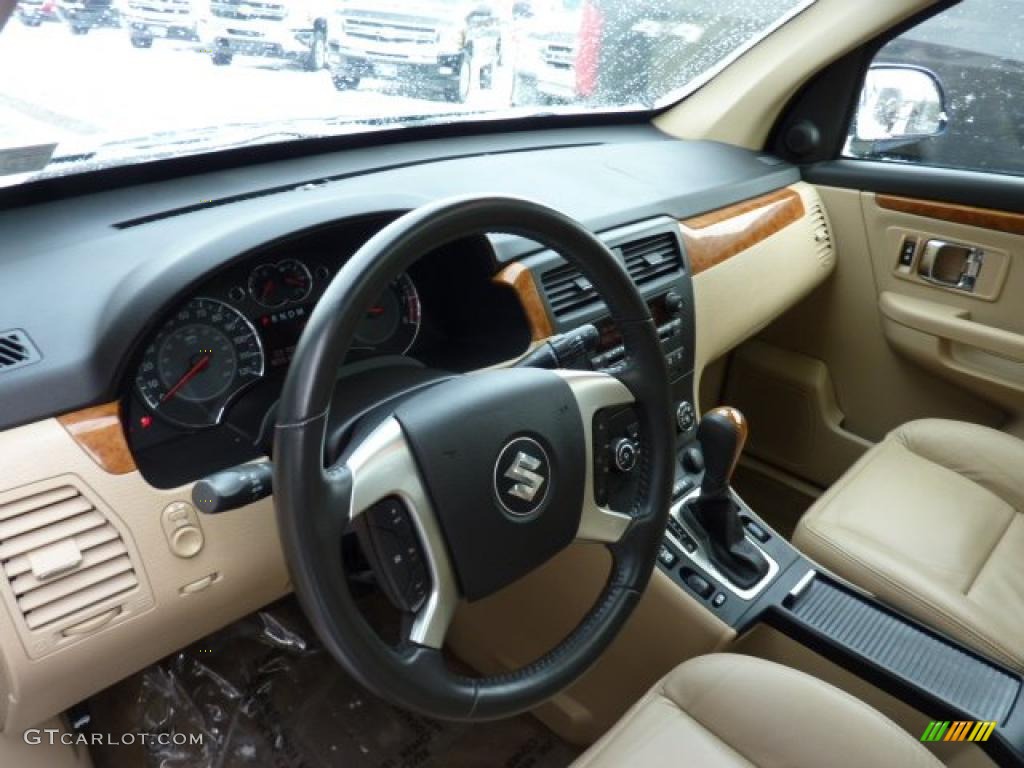 Beige Interior 2008 Suzuki XL7 Luxury AWD Photo #42986920