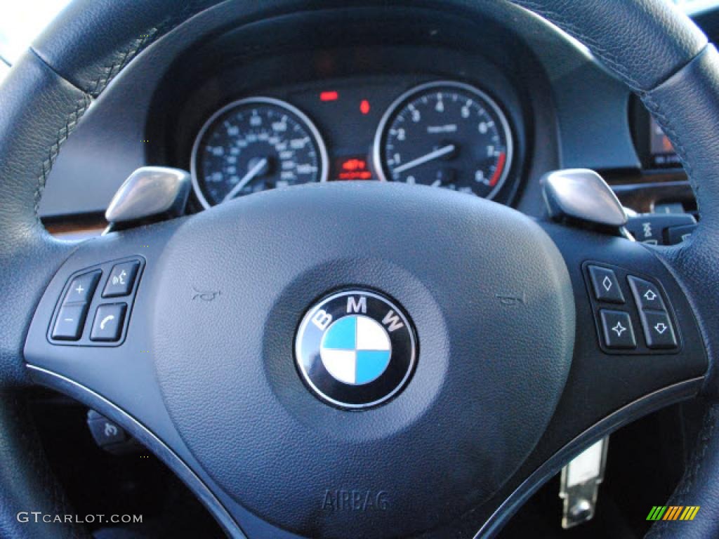 2008 3 Series 328i Coupe - Sparkling Graphite Metallic / Black photo #19