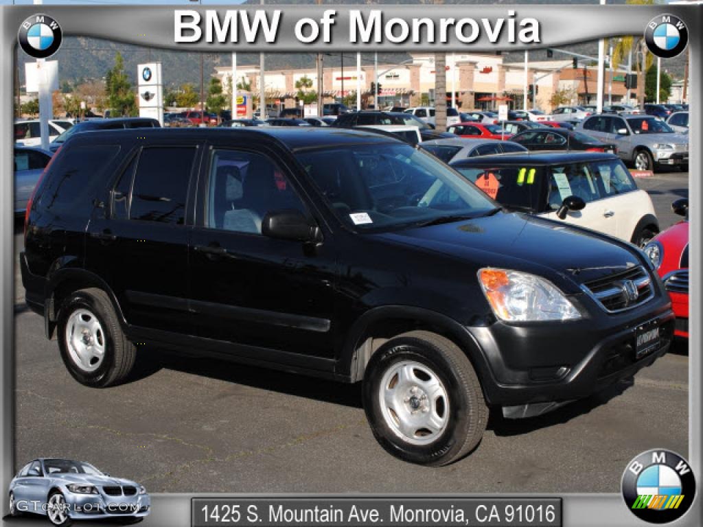 2003 CR-V LX - Nighthawk Black Pearl / Gray photo #1