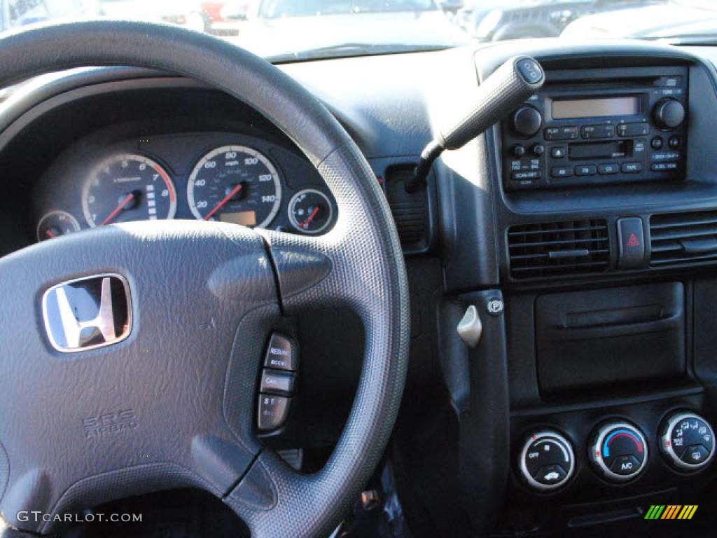 2003 CR-V LX - Nighthawk Black Pearl / Gray photo #20