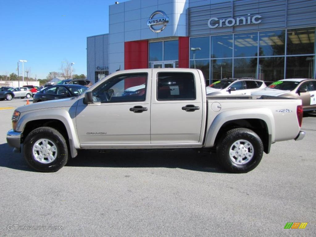 Silver Birch Metallic 2004 GMC Canyon SLE Crew Cab Exterior Photo #42991107