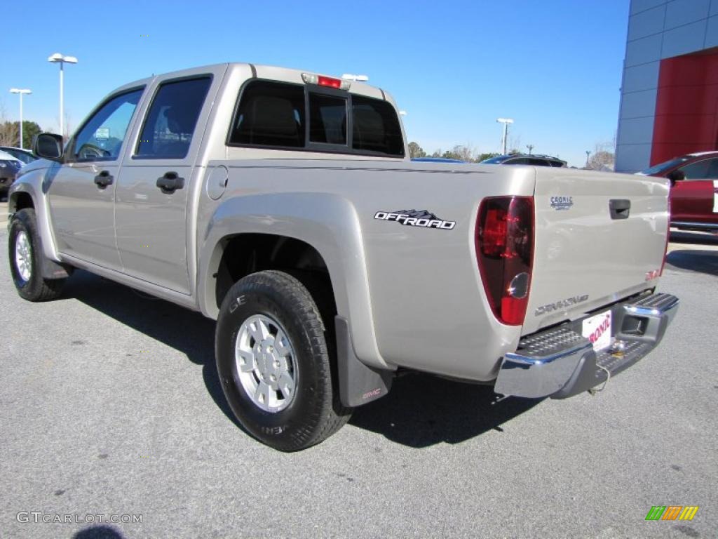 Silver Birch Metallic 2004 GMC Canyon SLE Crew Cab Exterior Photo #42991123