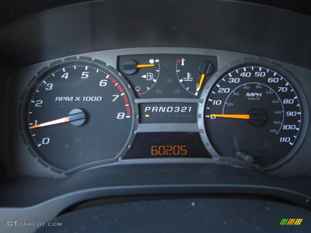 2004 GMC Canyon SLE Crew Cab Gauges Photos
