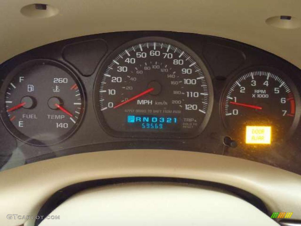 2003 Chevrolet Impala LS Gauges Photo #42991686