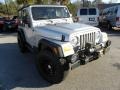 2004 Bright Silver Metallic Jeep Wrangler X 4x4  photo #1