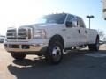 Oxford White - F350 Super Duty King Ranch Crew Cab 4x4 Dually Photo No. 7