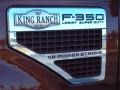 2008 Dark Copper Metallic Ford F350 Super Duty King Ranch Crew Cab 4x4 Dually  photo #9