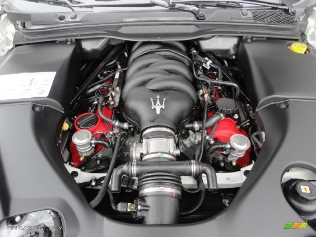 2011 Maserati GranTurismo Convertible GranCabrio 4.7 Liter DOHC 32-Valve VVT V8 Engine Photo #42996427