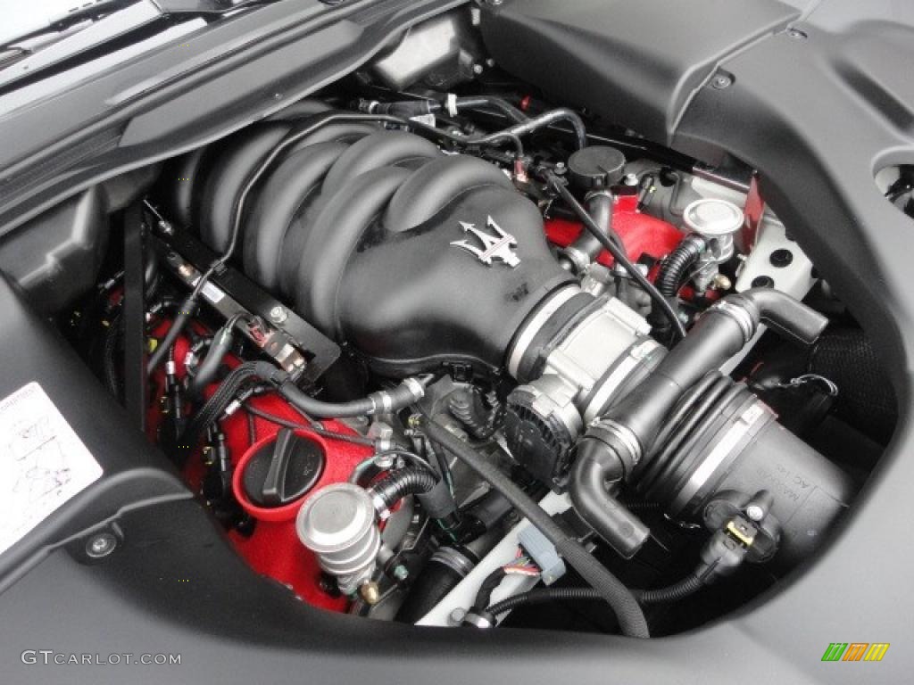 2011 Maserati GranTurismo Convertible GranCabrio 4.7 Liter DOHC 32-Valve VVT V8 Engine Photo #42996443