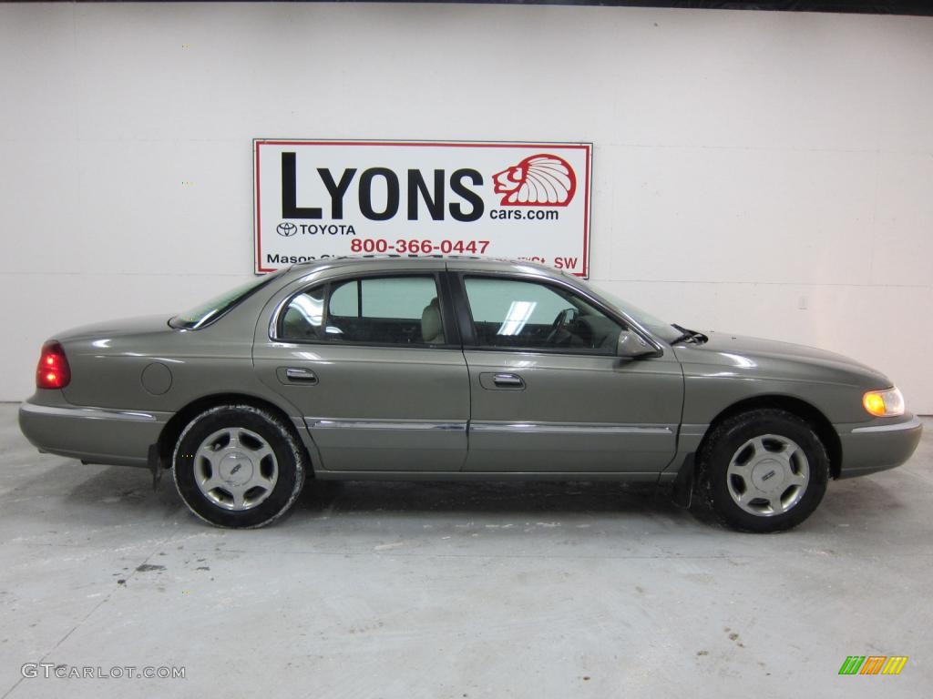 2000 Continental  - Spruce Green Metallic / Light Parchment photo #9