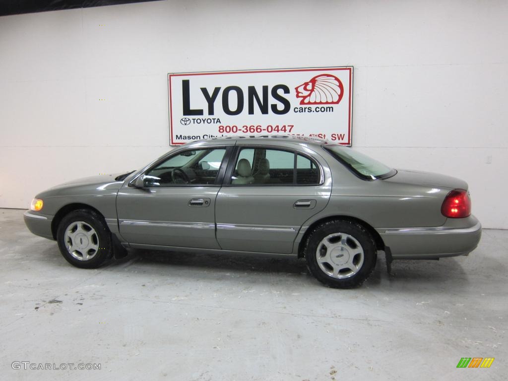 2000 Continental  - Spruce Green Metallic / Light Parchment photo #18