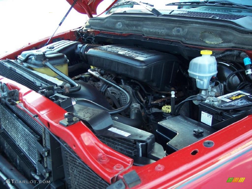 2002 Dodge Ram 1500 Sport Quad Cab 4x4 Engine Photos