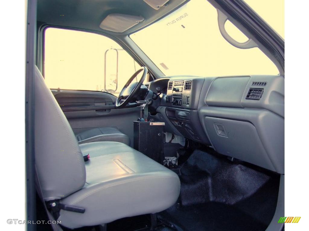 2008 Ford F650 Super Duty XLT Regular Cab Chassis Dump Truck Interior Color Photos