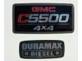 2007 GMC C Series TopKick C5500 Crew Cab 4x4 Dump Truck Marks and Logos