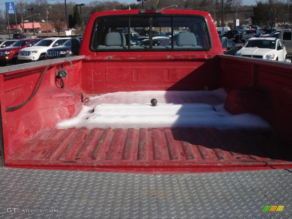 1995 F350 XLT Crew Cab 4x4 Dually - Ultra Red / Grey photo #13