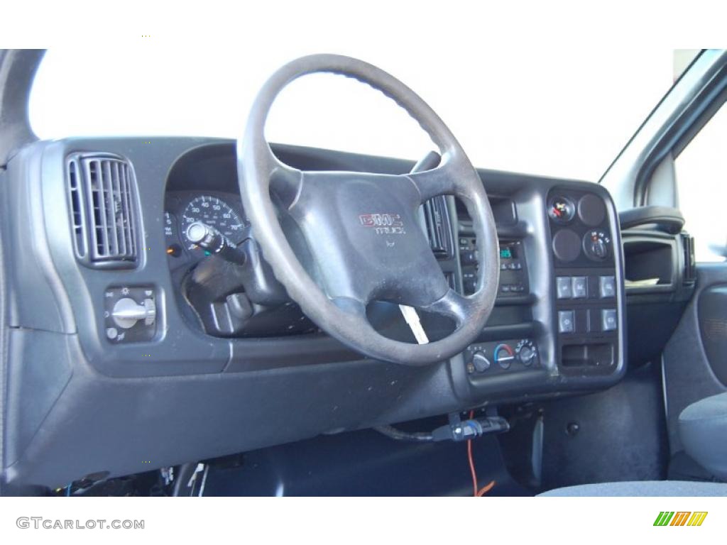 2007 GMC C Series TopKick C5500 Crew Cab 4x4 Dump Truck Interior Color Photos