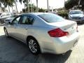 2008 Liquid Platinum Silver Infiniti G 35 Sedan  photo #9