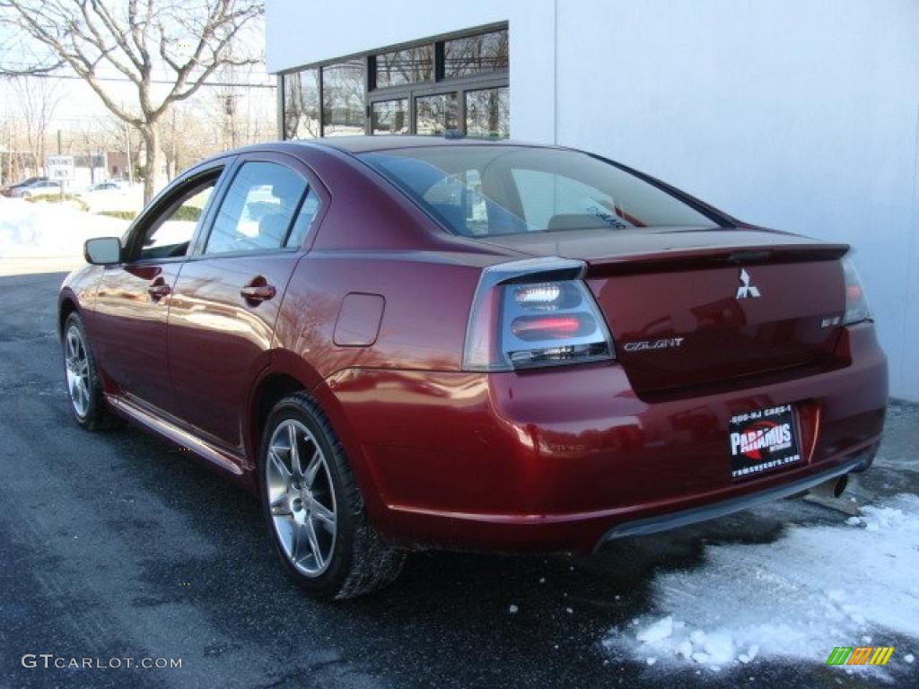 Ultra Red Pearl 2007 Mitsubishi Galant RALLIART Exterior Photo #43002355
