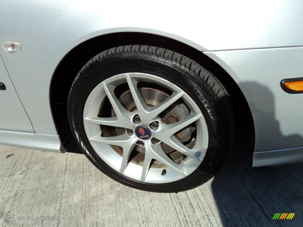 2005 Saab 9-3 Aero Sport Sedan Wheel Photo #43003483