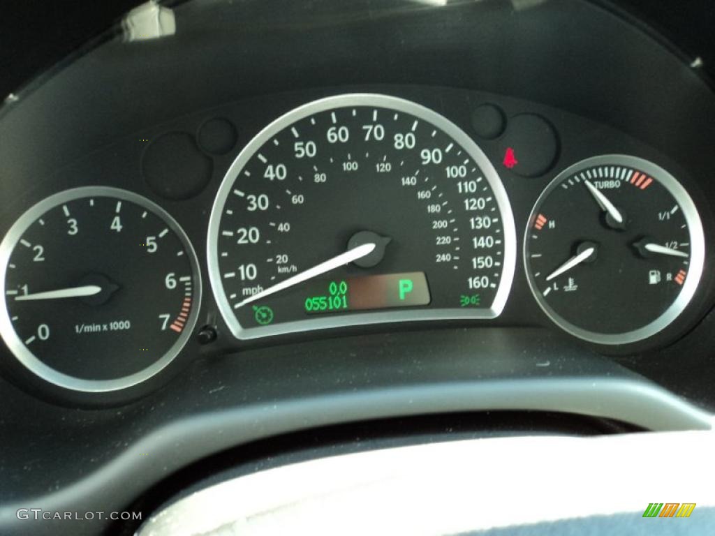 2005 Saab 9-3 Aero Sport Sedan Gauges Photo #43003899