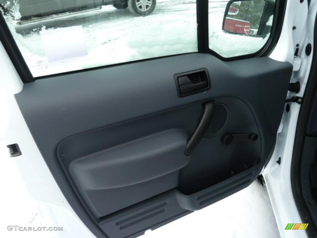 2011 Ford Transit Connect XL Cargo Van Dark Grey Door Panel Photo #43006879