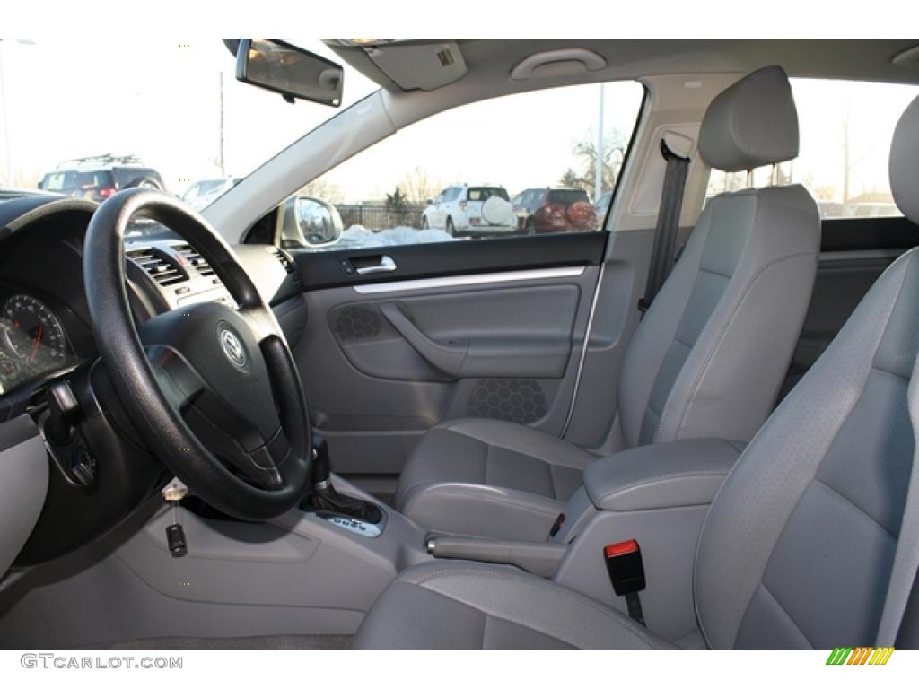 Grey Interior 2006 Volkswagen Jetta TDI Sedan Photo #43007403