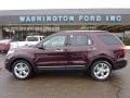 2011 Bordeaux Reserve Red Metallic Ford Explorer Limited 4WD  photo #1