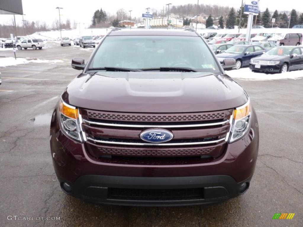 Bordeaux Reserve Red Metallic 2011 Ford Explorer Limited 4WD Exterior Photo #43008259