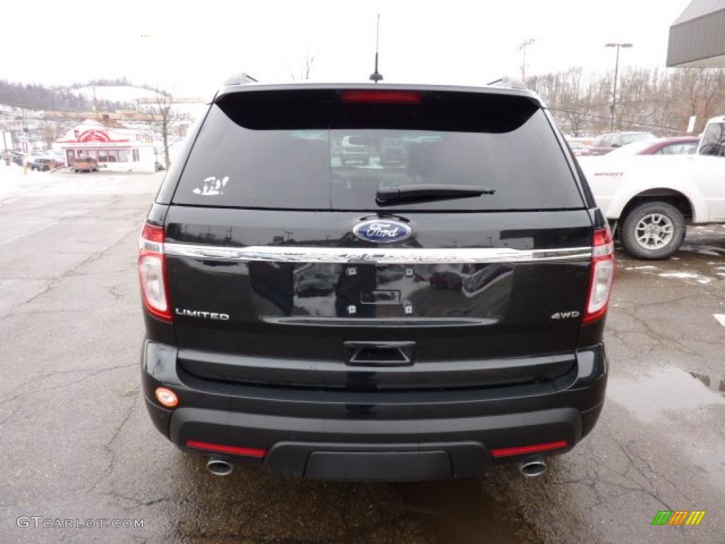 Tuxedo Black Metallic 2011 Ford Explorer Limited 4WD Exterior Photo #43008487